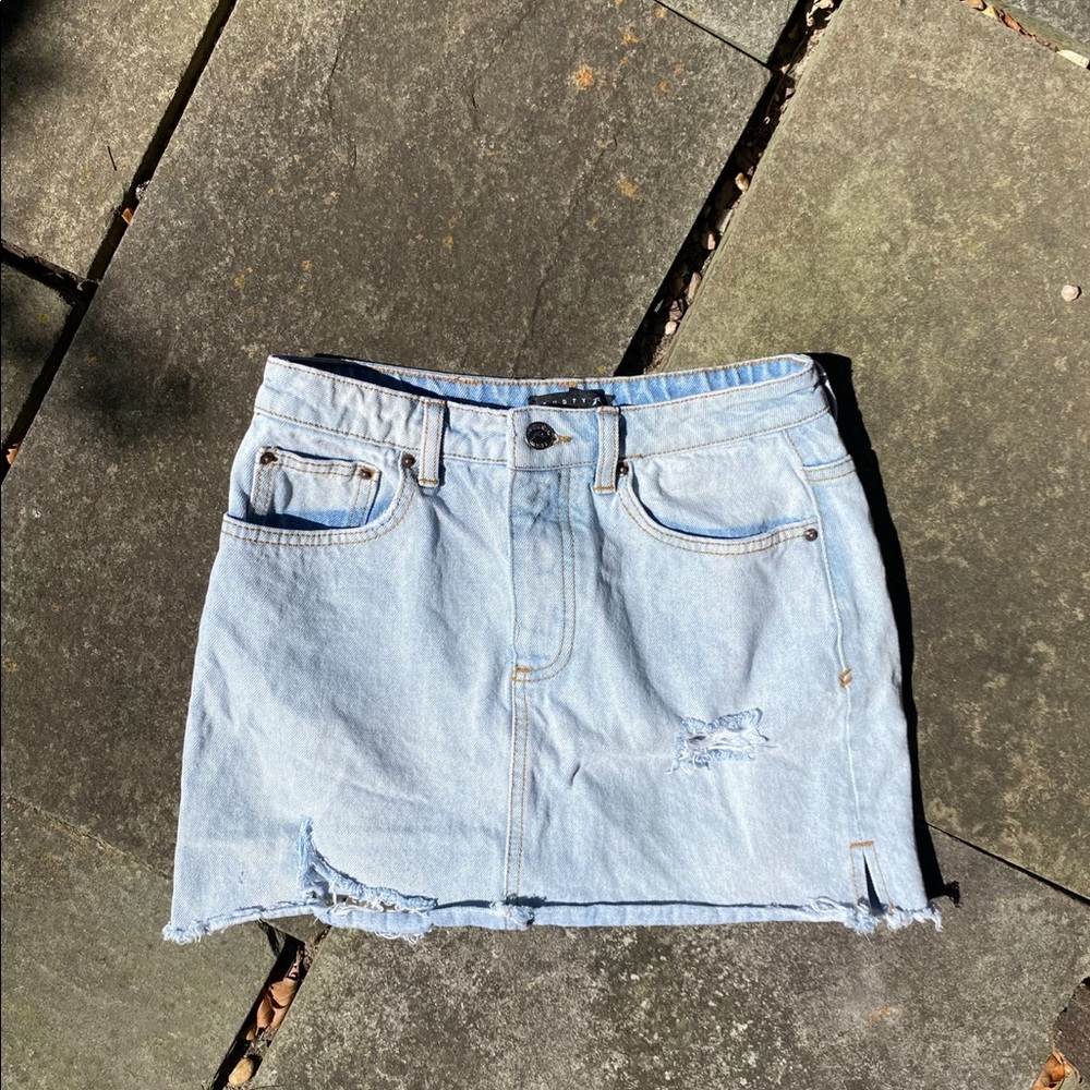 Rusty Surfboards Jean Skirt